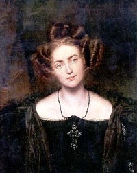 ЗОНТАГ Генриетта (портрет Делароша)