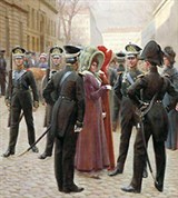 Заграничные походы русской армии (Гвардейский экипаж в Париже)