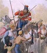 Заграничные походы русской армии (казак в Париже)