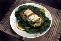 Заливное из рыбы в формах