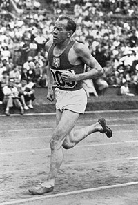 Затопек Эмиль (забег на 10000 м)