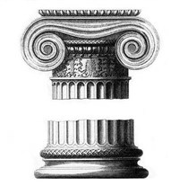 ИОНИЧЕСКИЙ ОРДЕР (схема)