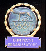 Игры XVII олимпиады (значок организаторов) [спорт]