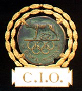 Игры XVII олимпиады (значок представителей МОК) [спорт]