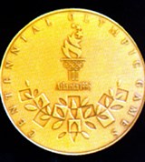 Игры XXVI олимпиады (реверс медали) [спорт]