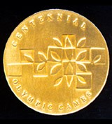 Игры XXVI олимпиады (реверс памятной медали) [спорт]