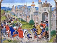 Изабелла Французская (прибытие Изабеллы в Париж)