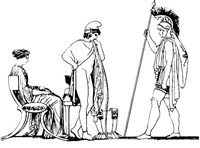 Илиада (иллюстрация М. И. Пикова)