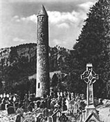 Ирландия (сторожевая башня в Глендалохе)