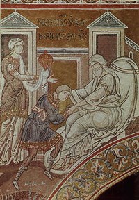 Исаак (мозаика в собор Монреаля)