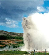 Исландия (извержение гейзера)