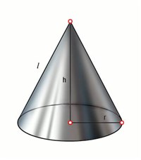КОНУС (прямой круговой)