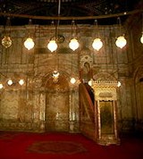 Каир (интерьер мечети)