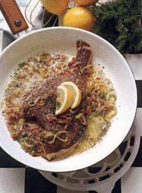 Камбала морская по-майски