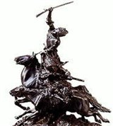 Каслинское литье («Джигитовка лезгин»)