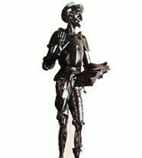 Каслинское литье («Дон Кихот»)