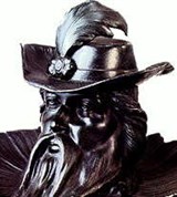 Каслинское литье (чернильница «Голова идальго»)