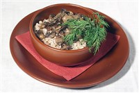 Каша гречневая с грибами