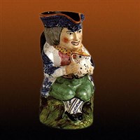 Керамика (Стаффордширский кувшин «Тоби» из каменной массы)