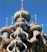 Кижи (купола Преображенской церкви)