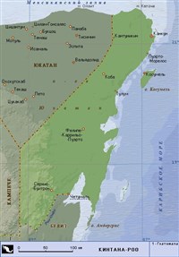 Кинтана-Роо (карта)