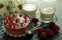 Кисель из клубники