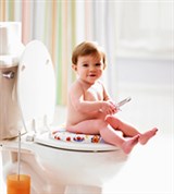 Когда приучать ребенка к горшку (на специальном сидении)