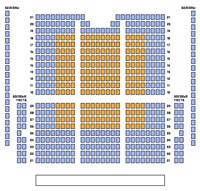 Кодак Киномир. Схема зала 1