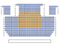 Комсомолец. Схема зала 1