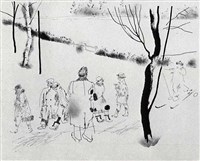 Конашевич Владимир Михайлович (В Павловске зимой)