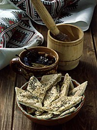 Коржи с маком