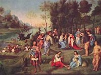 Коста Лоренцо (Пейзаж с фигурами)