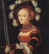 Кранах Лукас Старший («Юдифь с головой Олоферна»)