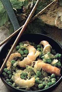 Креветки по-китайски