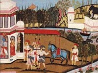 Кришна (миниатюра)