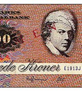 Крона датская (100). 1972 г