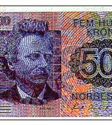 Крона норвежская (500)