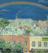 Крымов Николай Петрович (Московский пейзаж. Радуга)