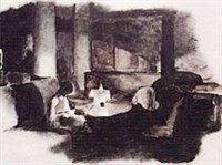 Купреянов Николай Николаевич (Вечер. За работой)