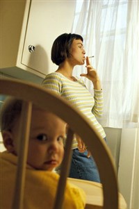 Курение и Потомство (ребенок курильщицы)