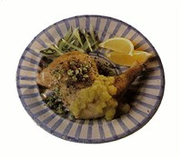 Курица с альоли