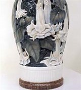 Кусково (ваза с цветами табака)