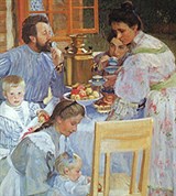 Кустодиев Борис Михайлович (На террасе)