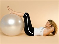 ЛЕЧЕБНАЯ ФИЗКУЛЬТУРА (упражнение с шаром)