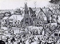 ЛИТУРГИЧЕСКАЯ ДРАМА (Праздник святого Георгия (гравюра)