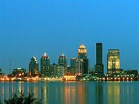 ЛУИСВИЛЛ (панорама города)