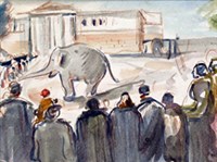 Лабас Александр Аркадьевич («В зоопарке»)