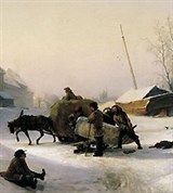 Лагорио Лев Феликсович (Возка льда)