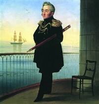 Лазарев Михаил Петрович (портрет работы И.К. Айвазовского)