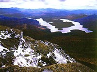 Лейк-Плэсид (вид на горы Адирондак)